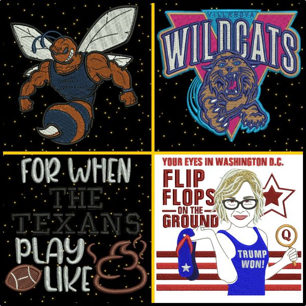 Custom Design Embroidery Digitizing