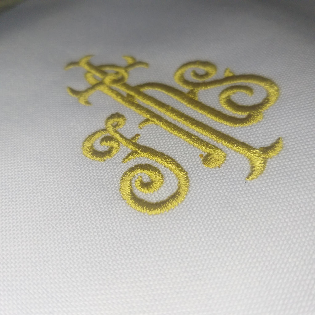 Cruz IHS - Diseño de bordado JHS