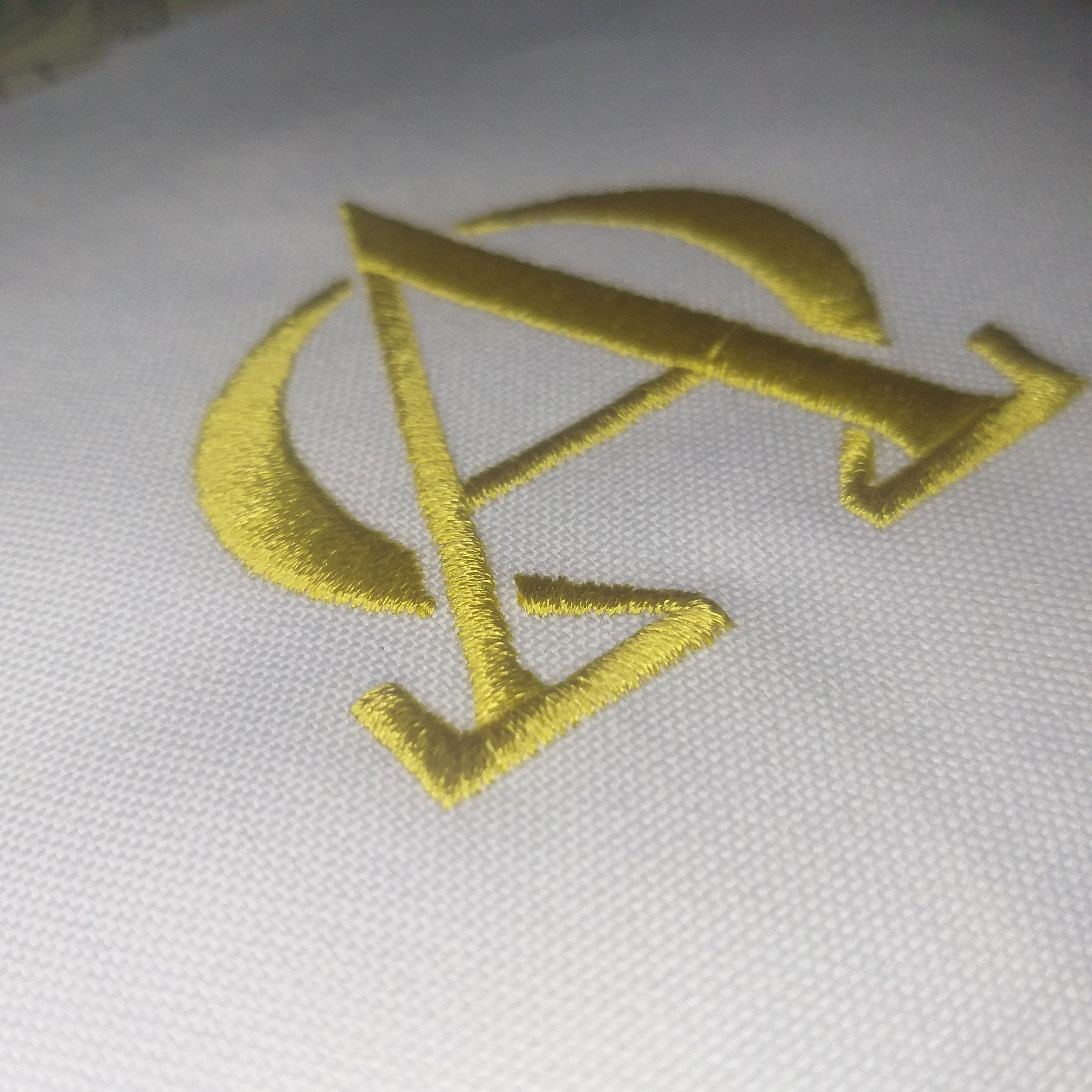Alpha and Omega Religious Embroidery Design