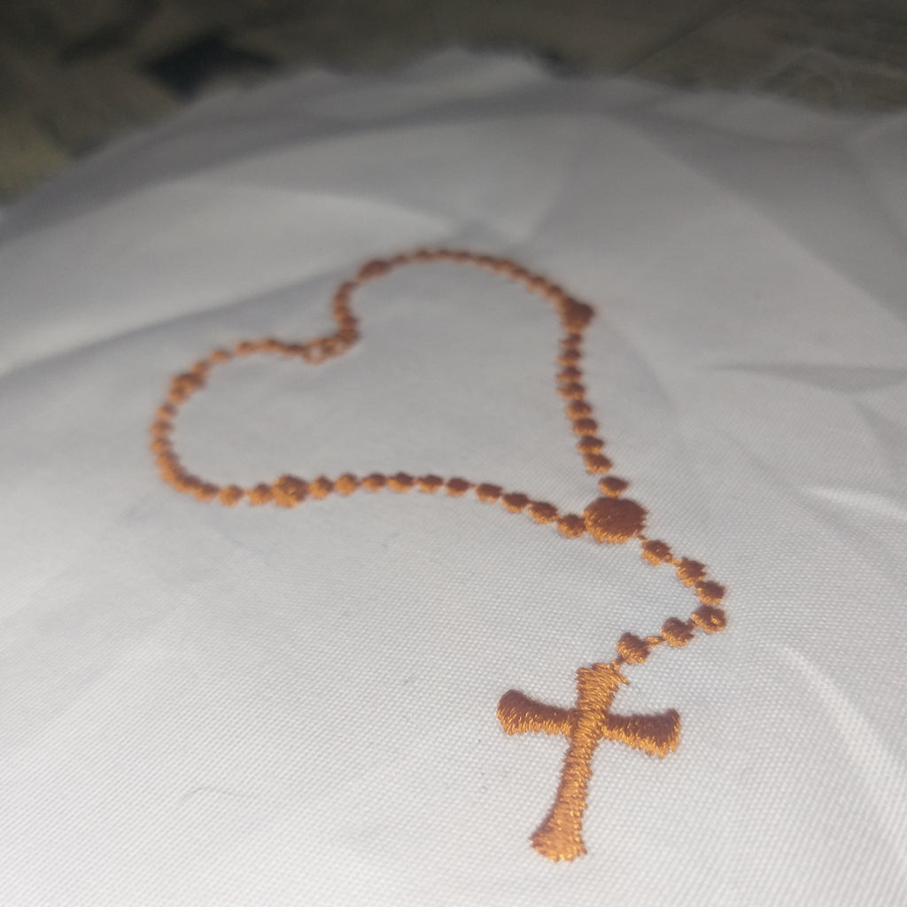 Rosary Beads - Embroidery Design