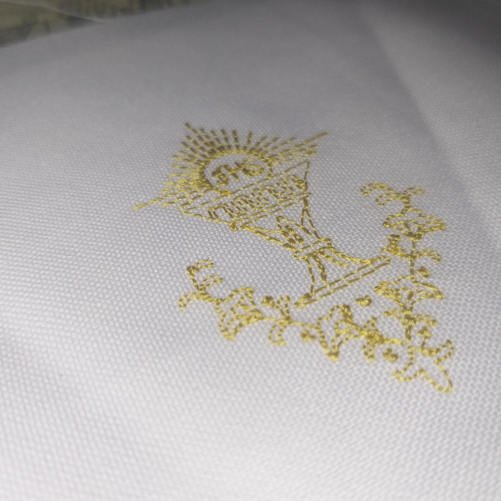 JHS Religioso IHS Contorno Máquina - Diseño de Bordado