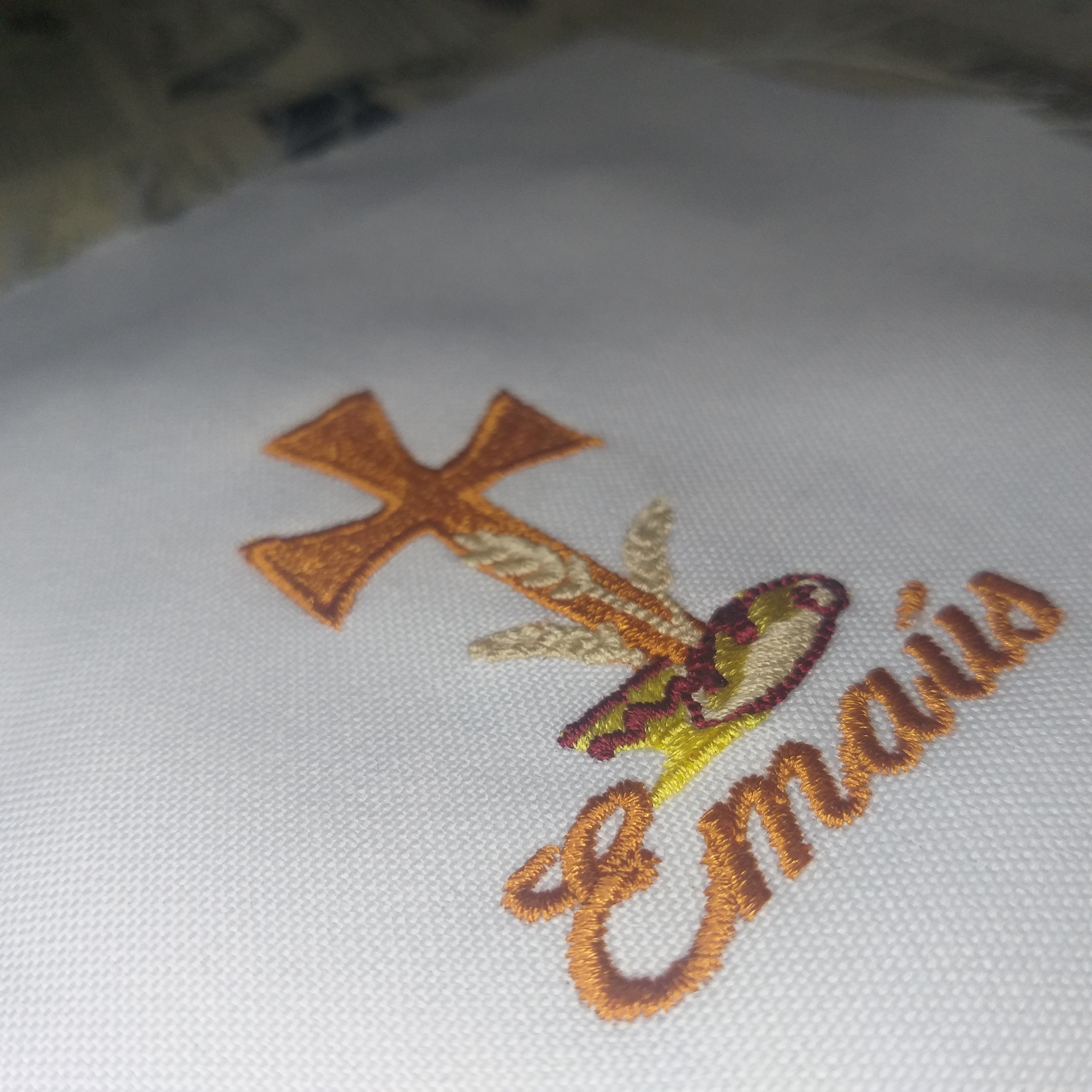 Emaus Religious Cross - Machine Embroidery Design