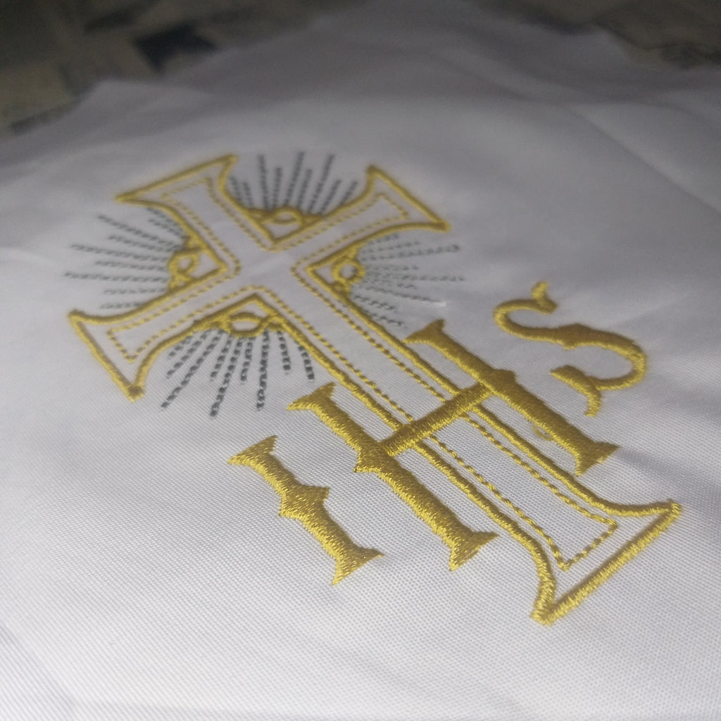 Cruz IHS - Diseño de bordado
