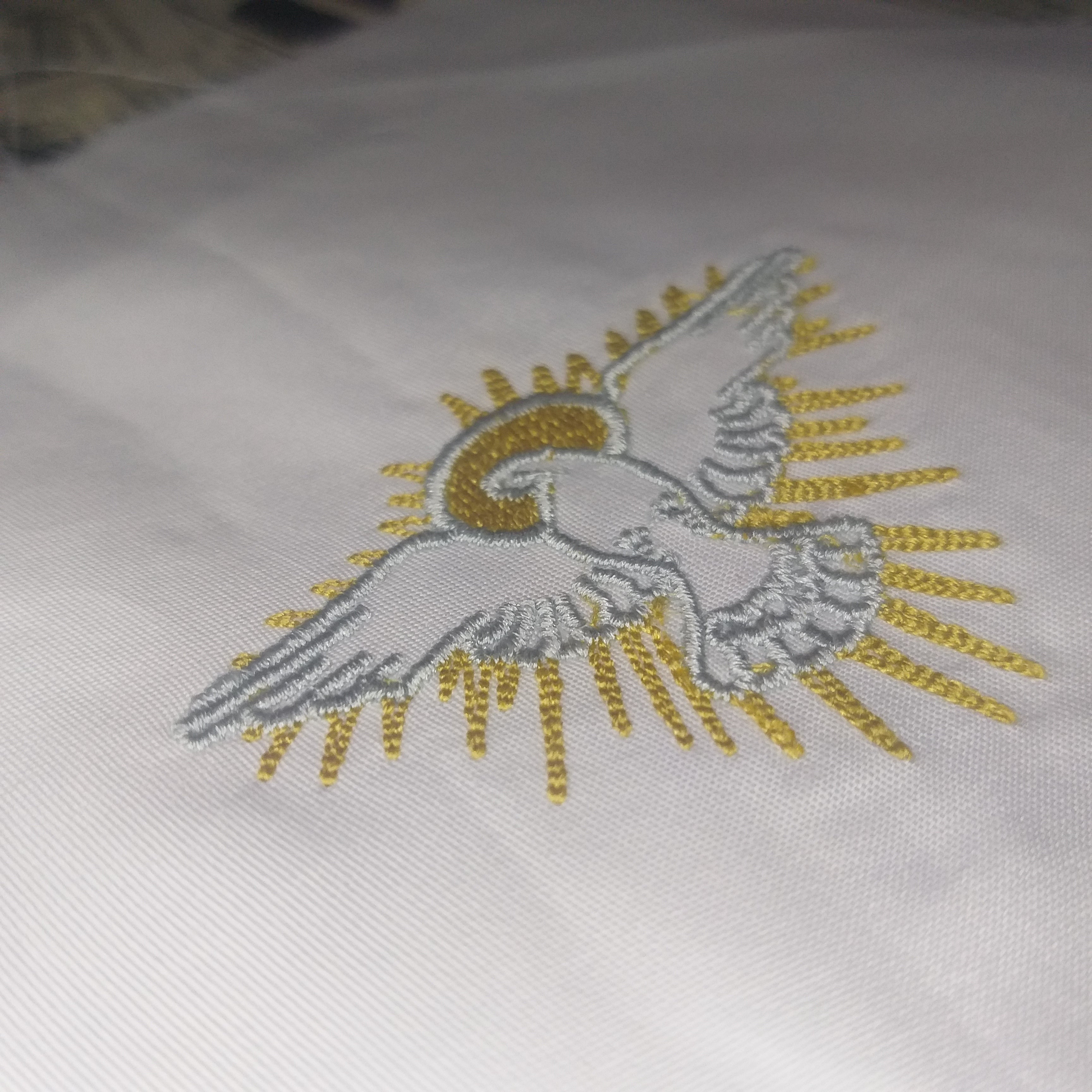 Paloma Blanca – Espíritu Santo o Espíritu Santo - Diseño para bordar