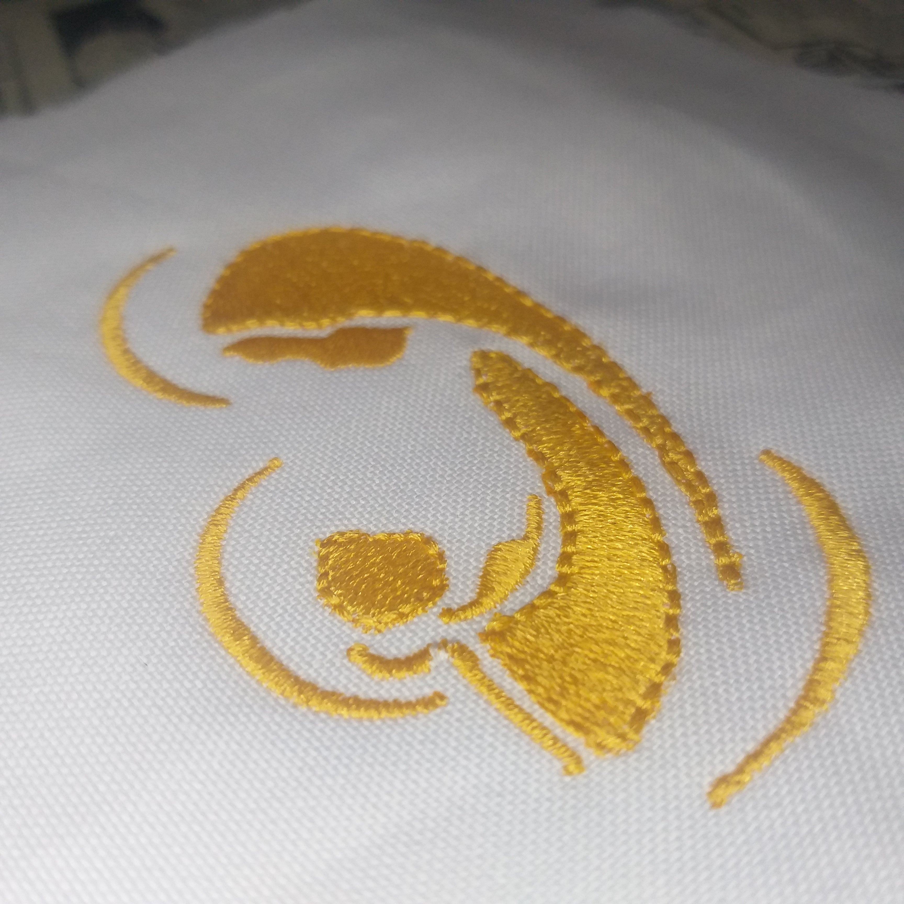 Virgin Mary and Baby Jesus Silhouette - Embroidery Design