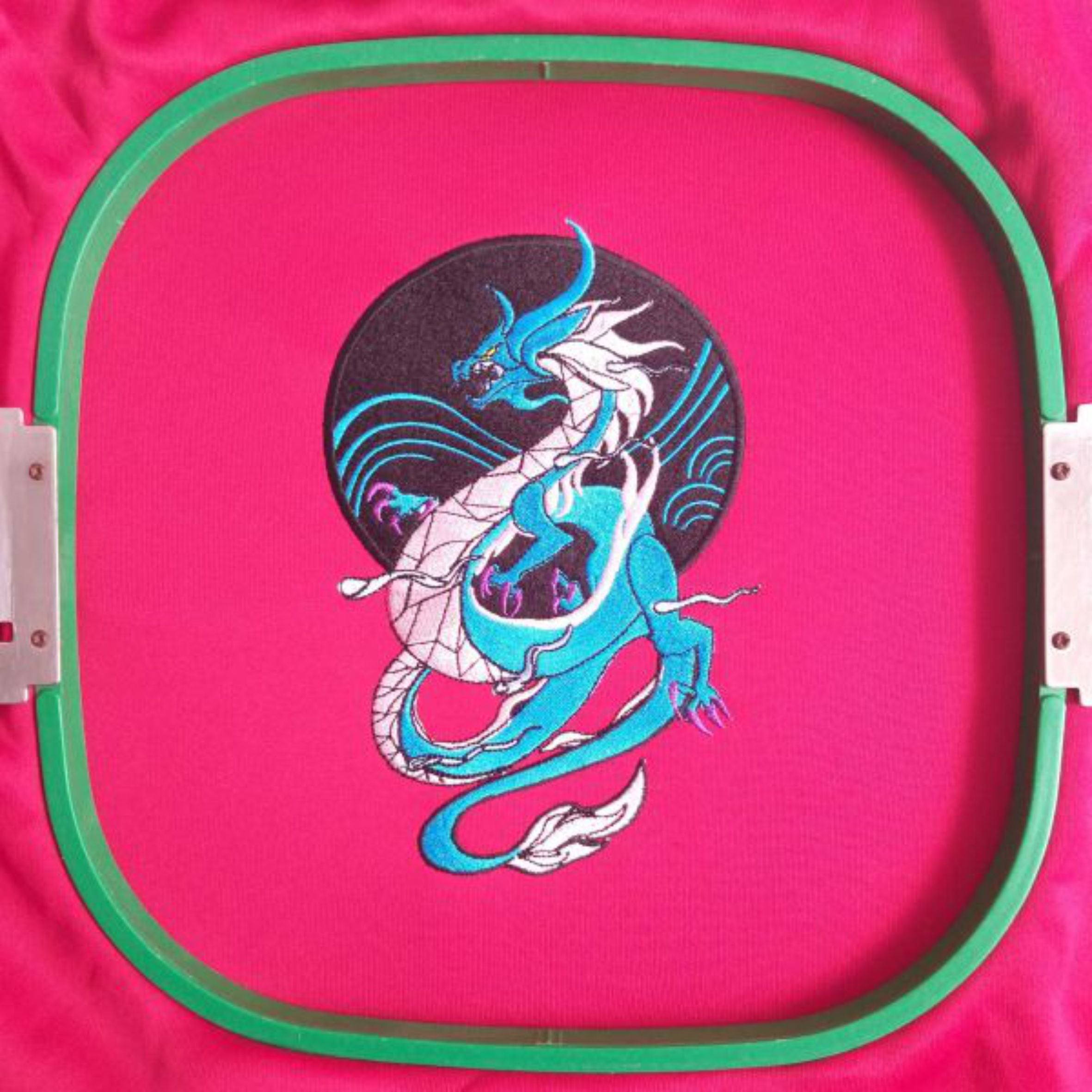 Akali Dragon KDA - League of Legends Embroidery Design