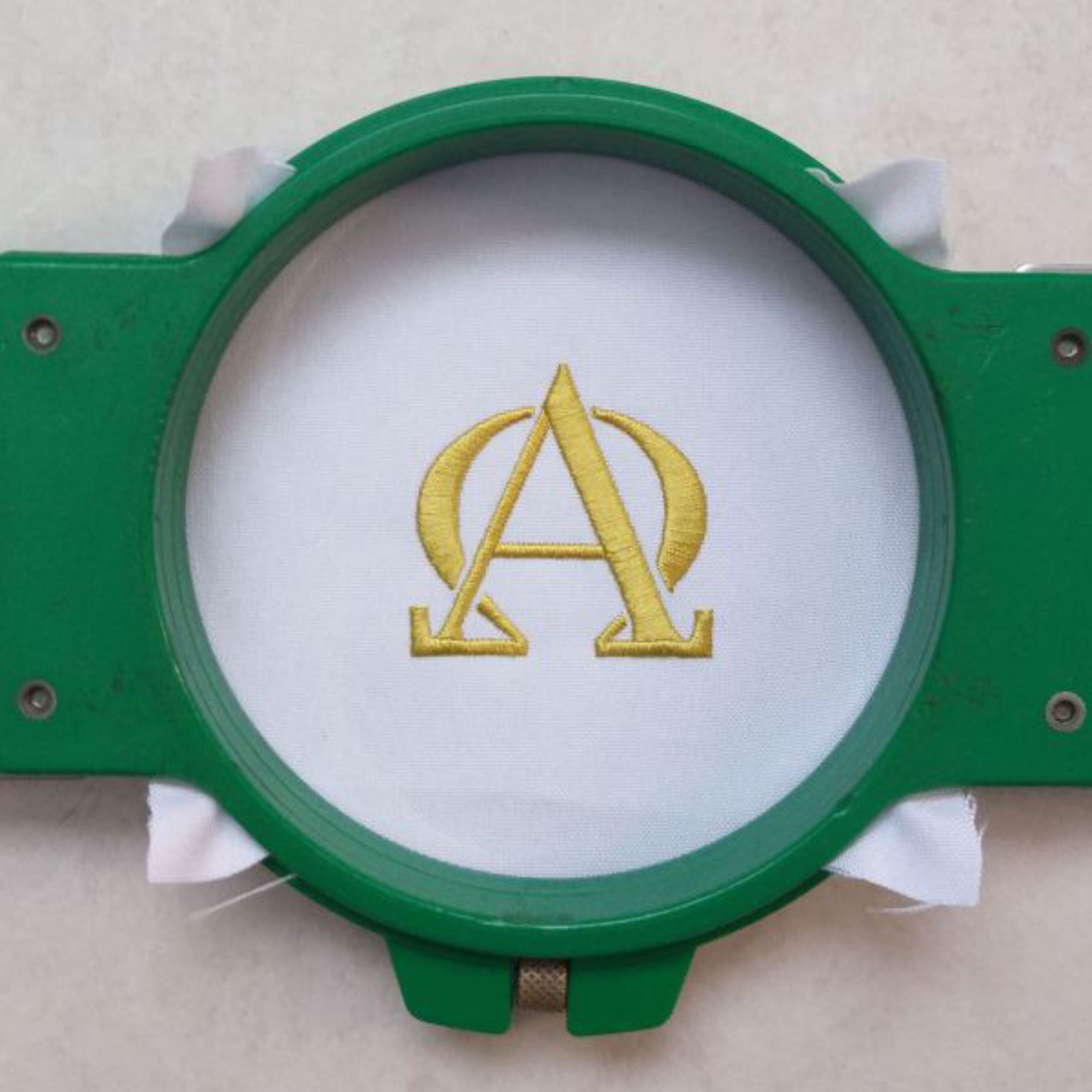 Alpha and Omega Religious Embroidery Design