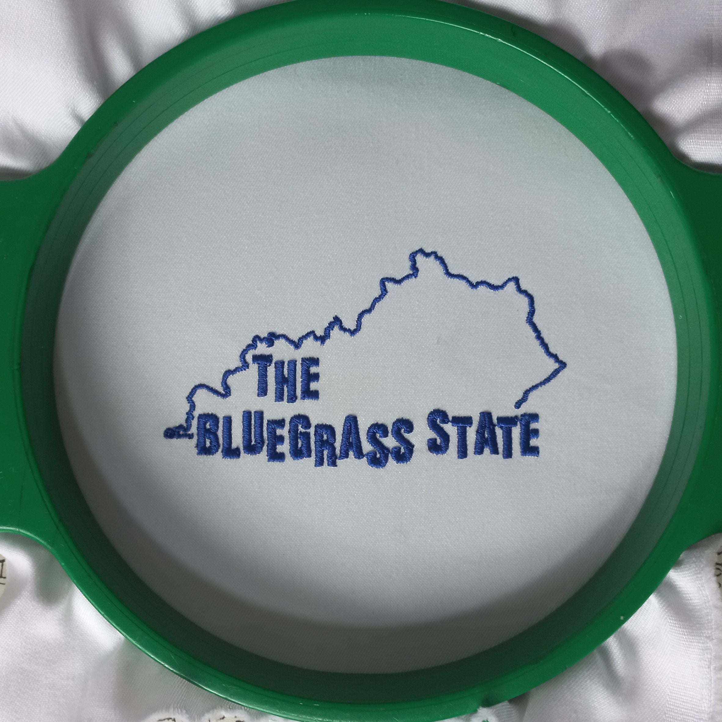 The BLUE GRASS STATE - Embroidery Design