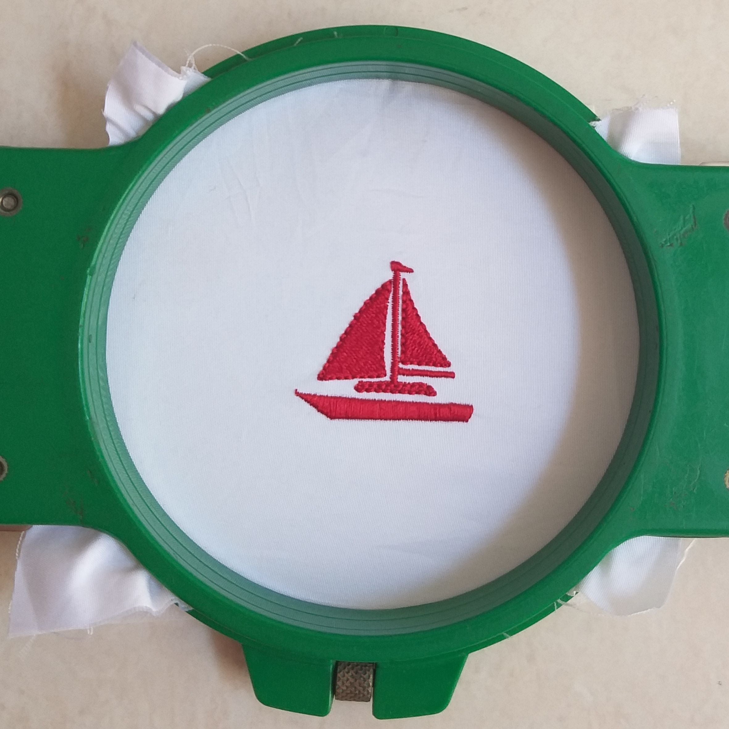 SailBoat - Machine Embroidery Design