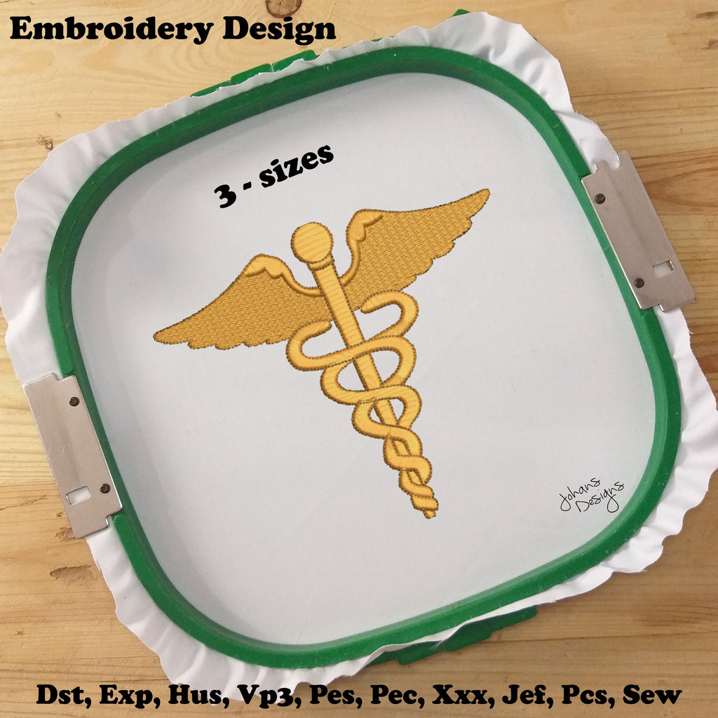 Medicine Symbol - Embroidery Design
