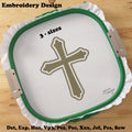 Puntada de relleno para motivos interreligiosos - Diseño de bordado