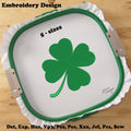 Green Clover - Embroidery Design - San Patrick Day