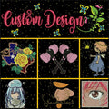 Custom Design Embroidery Digitizing