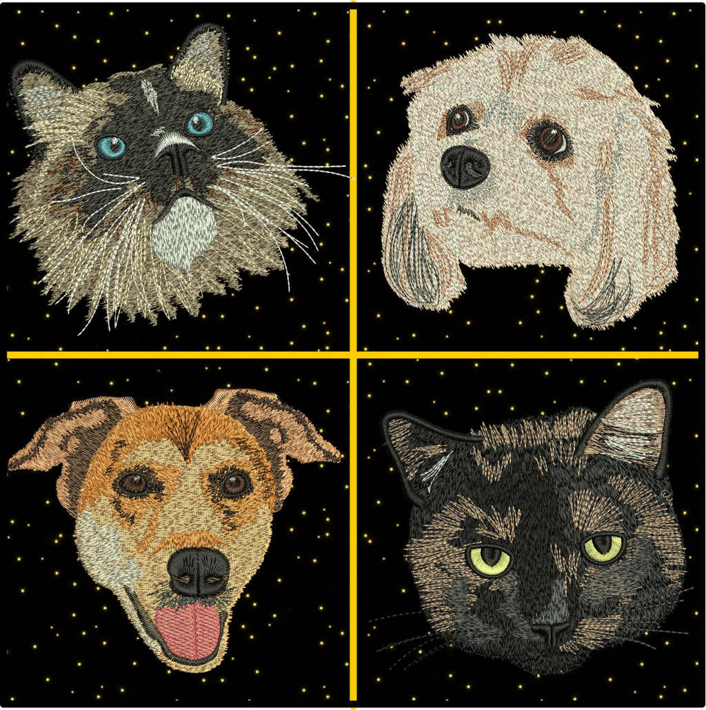 Custom Pet Embroidery Design