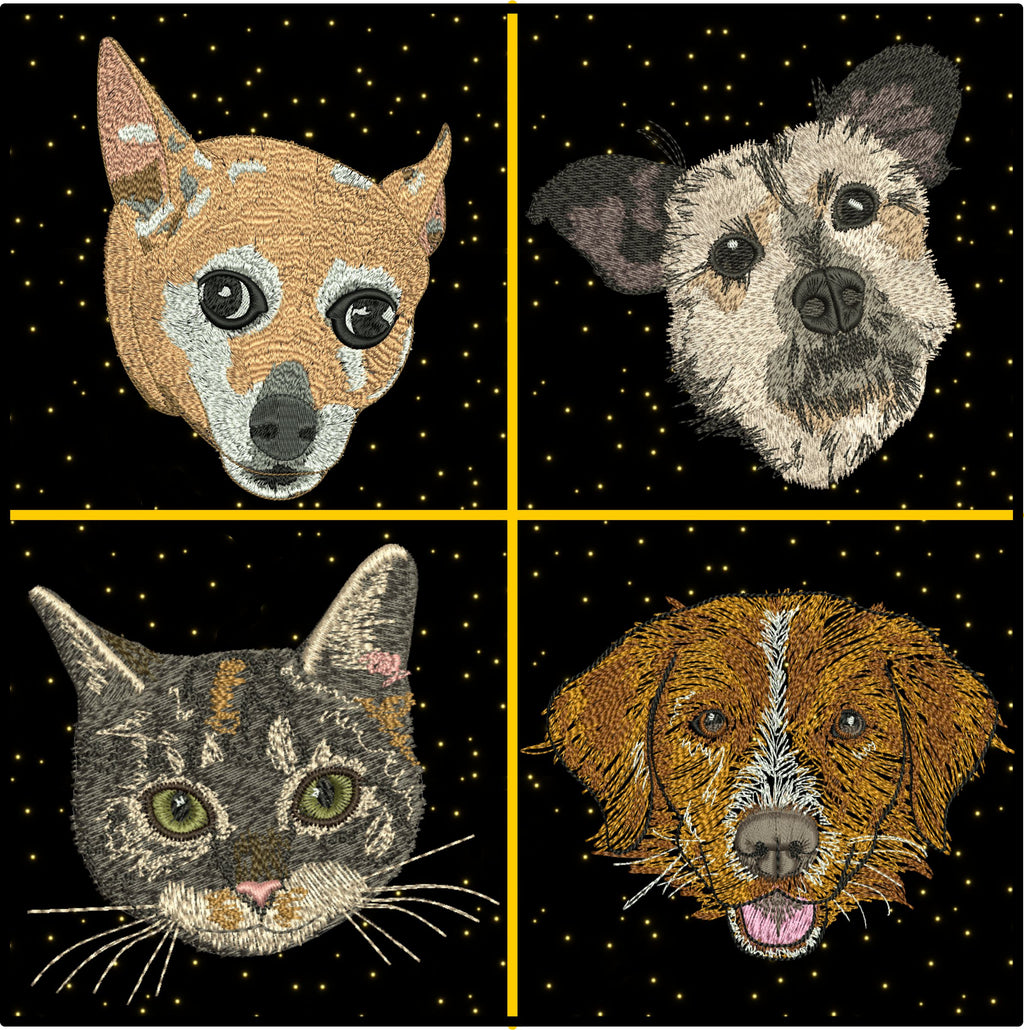 Custom Pet Embroidery Design