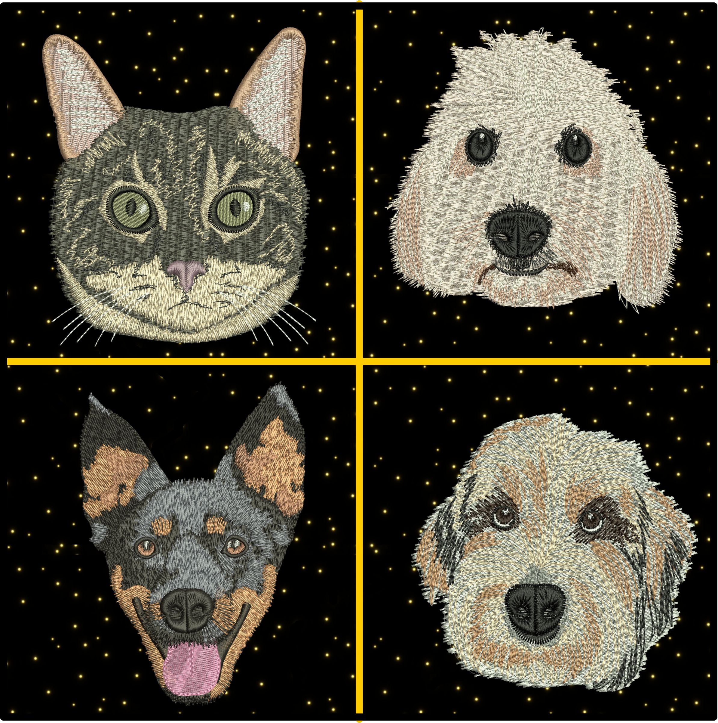 Custom Pet Embroidery Design