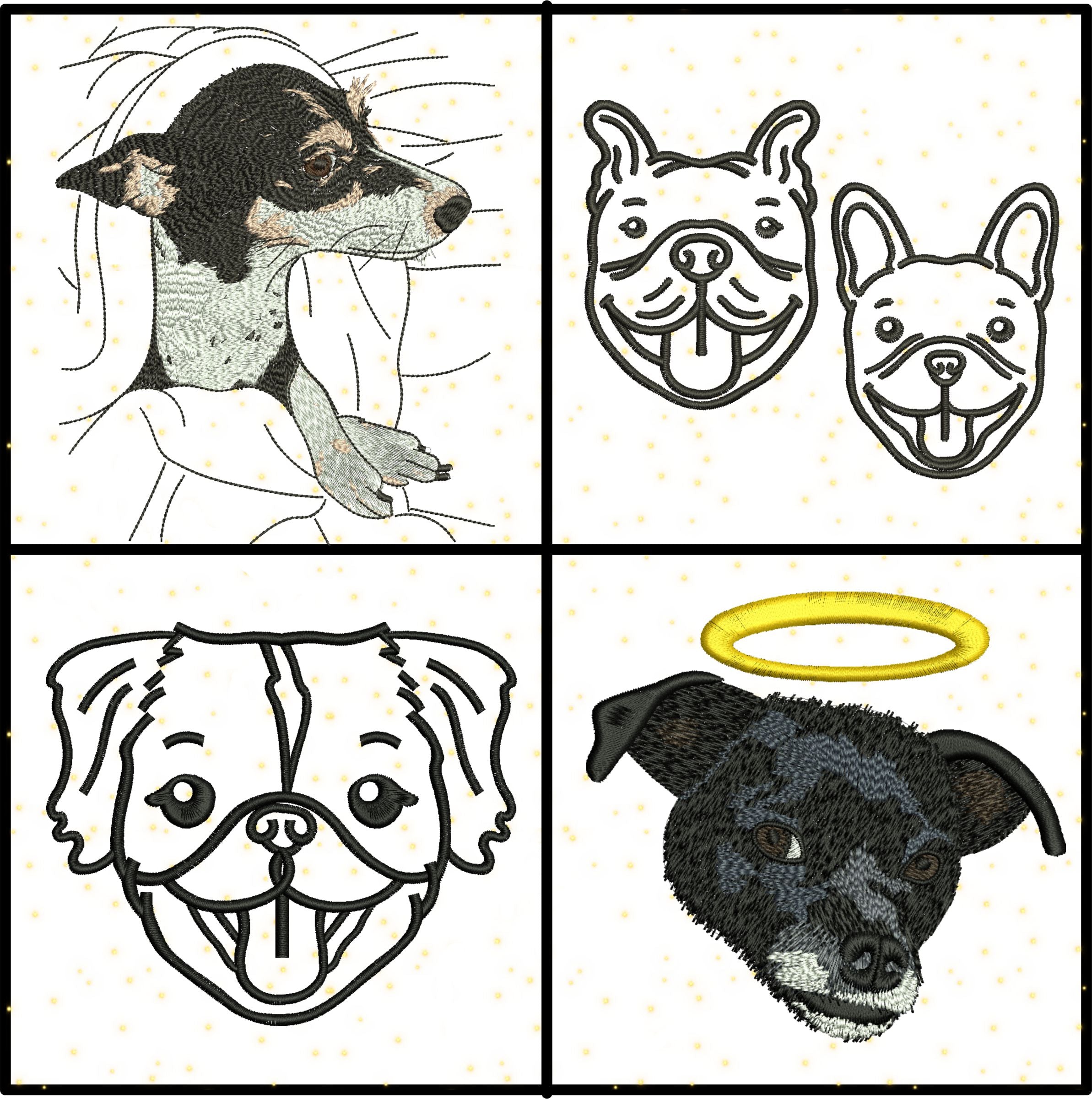 Custom Pet Embroidery Design