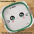 Cute Cat Doll Eyes - Embroidery Design