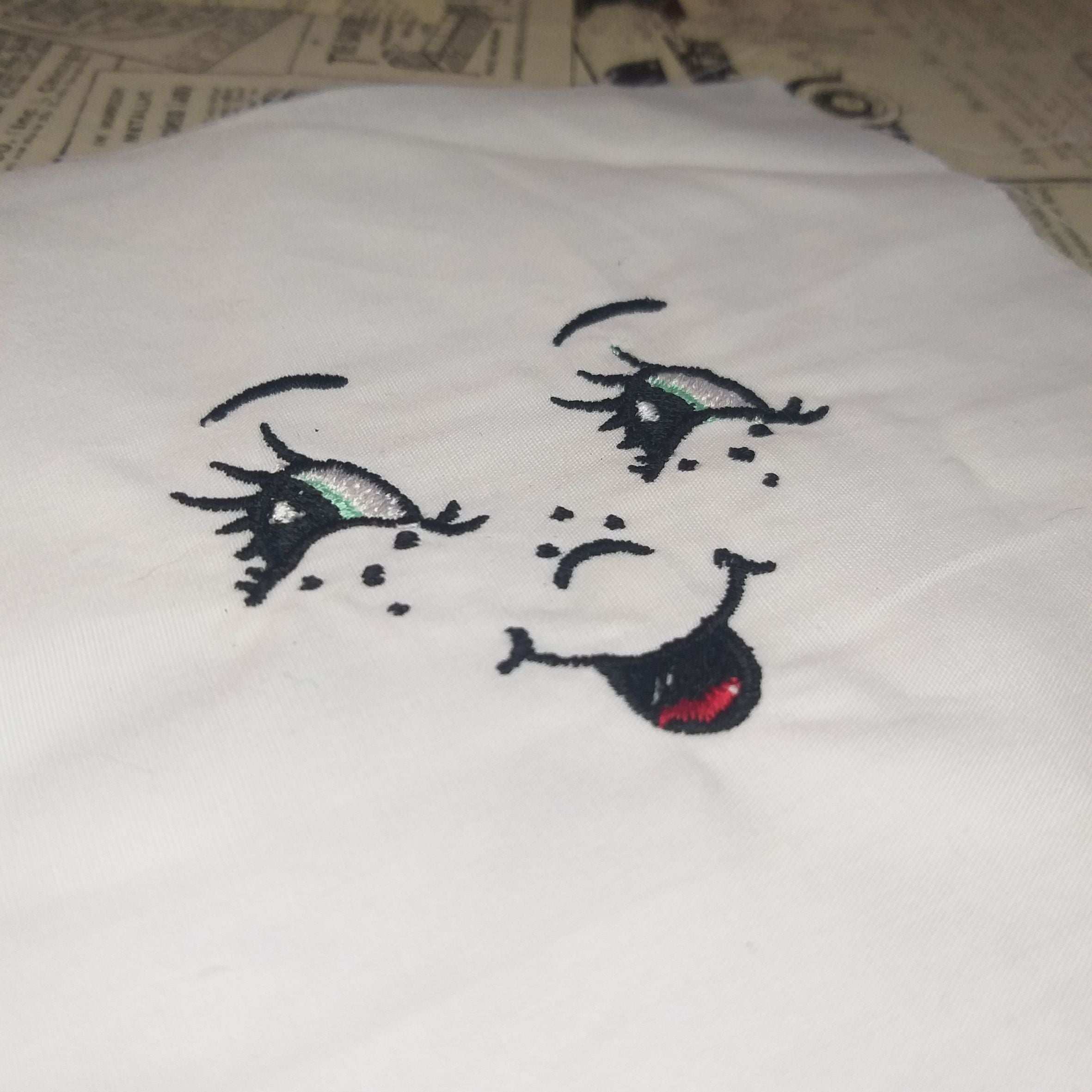 Pretty Doll Face - Machine Embroidery Design