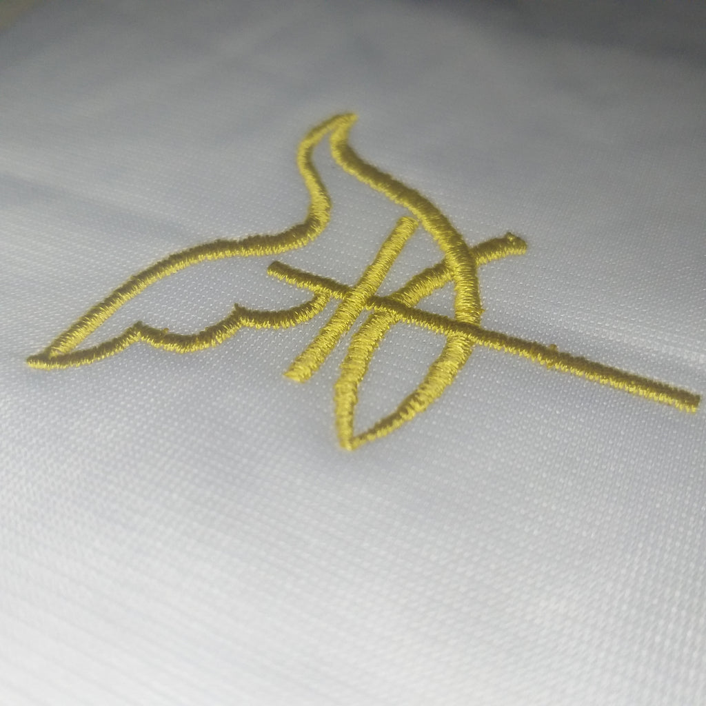 Dove Cross Religious Machine Embroidery Design