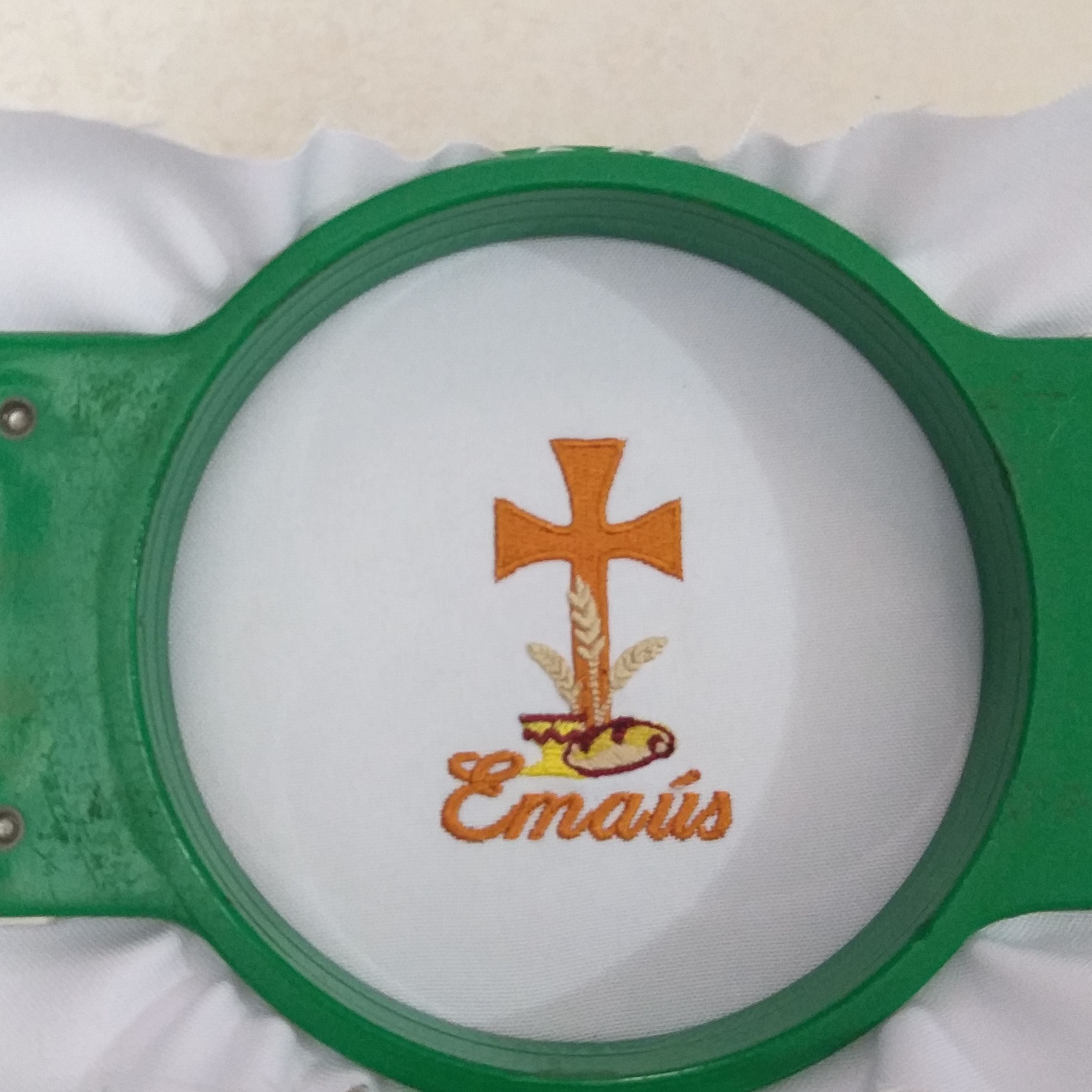 Emaus Religious Cross - Machine Embroidery Design