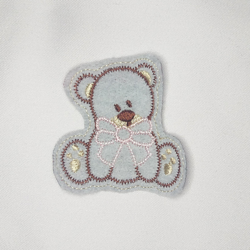 Felt Teddy Bear - Machine Embroidery Design