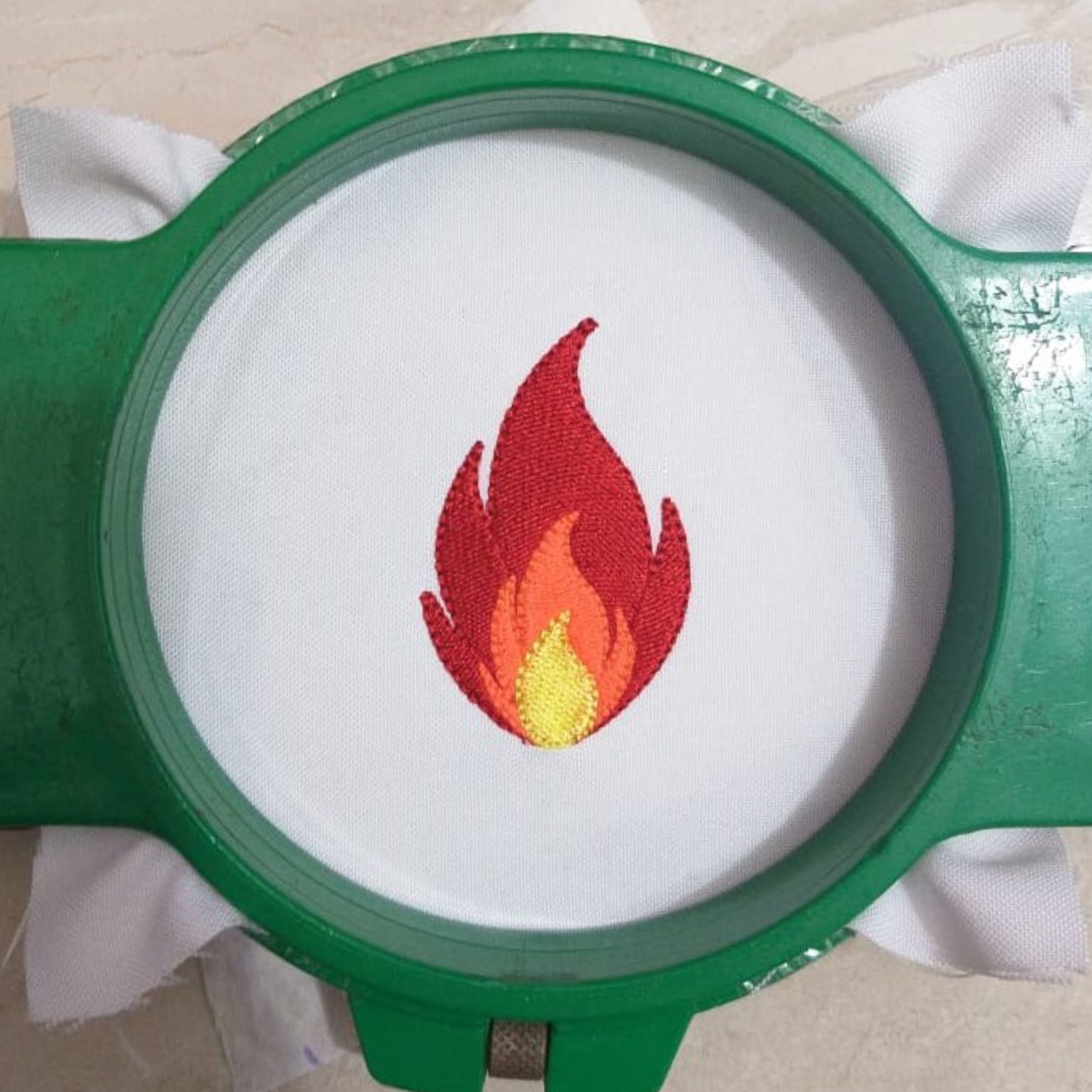 Flame - campfire - Machine Embroidery Design
