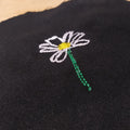 Glass Daisy Flower - Embroidery Design