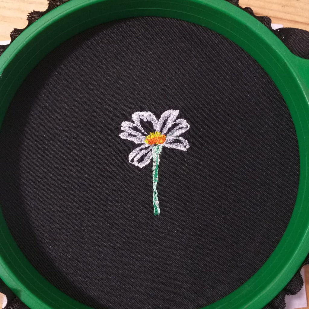 Glass Flower - Embroidery Design