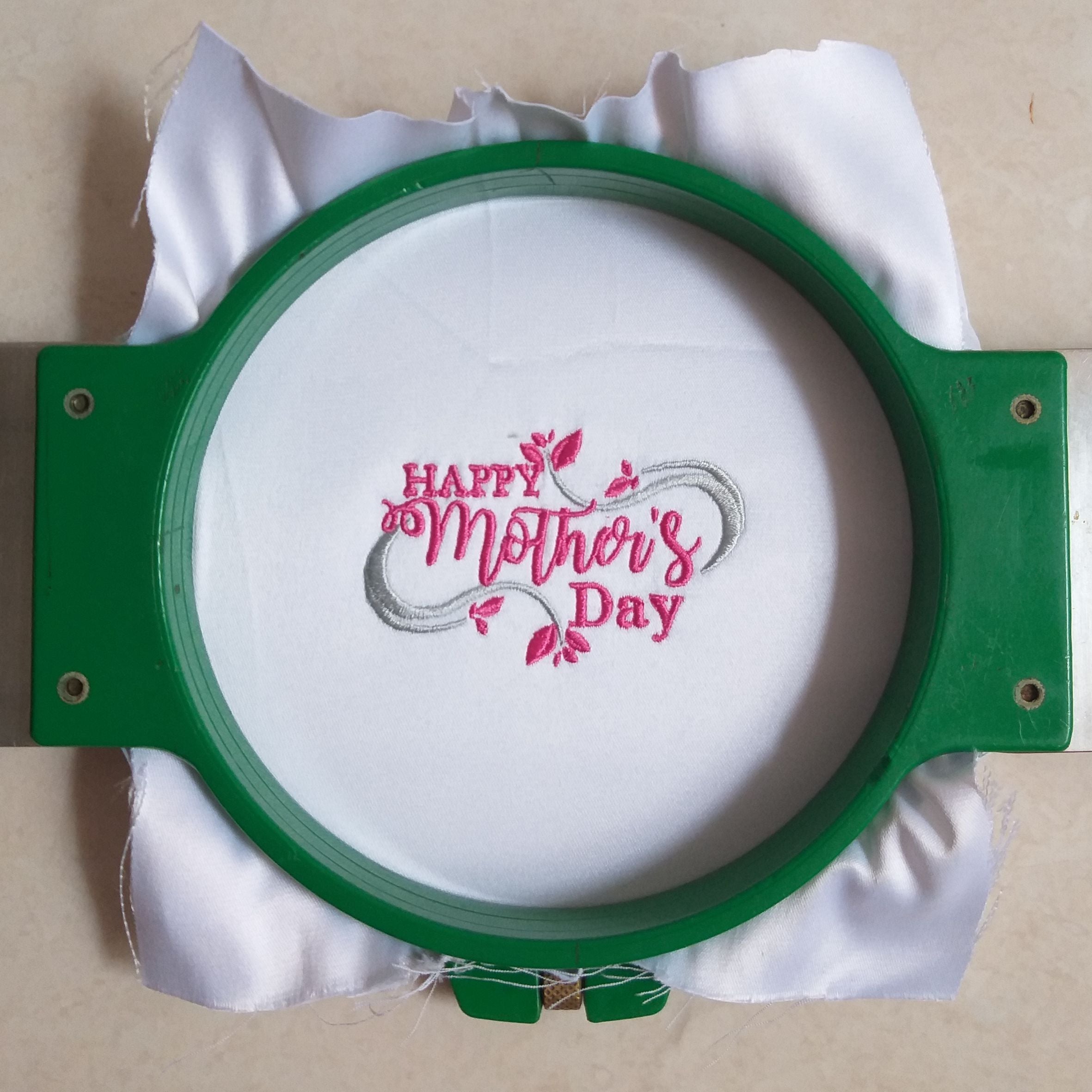 Happy Mother's Day - Machine Embroidery Design