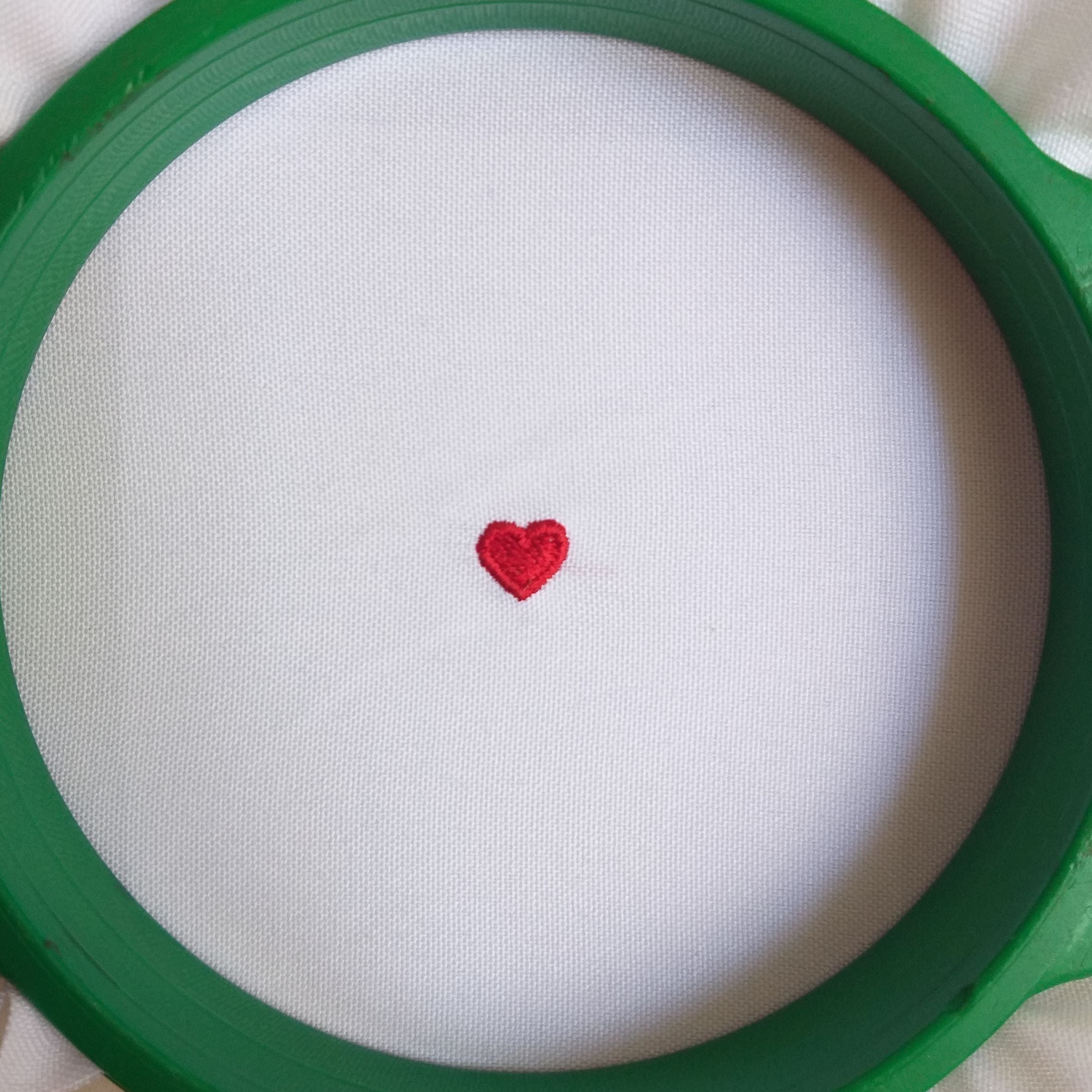 Heart Shape Machine Embroidery Design Fill Stitch and Applique - 20 Sizes