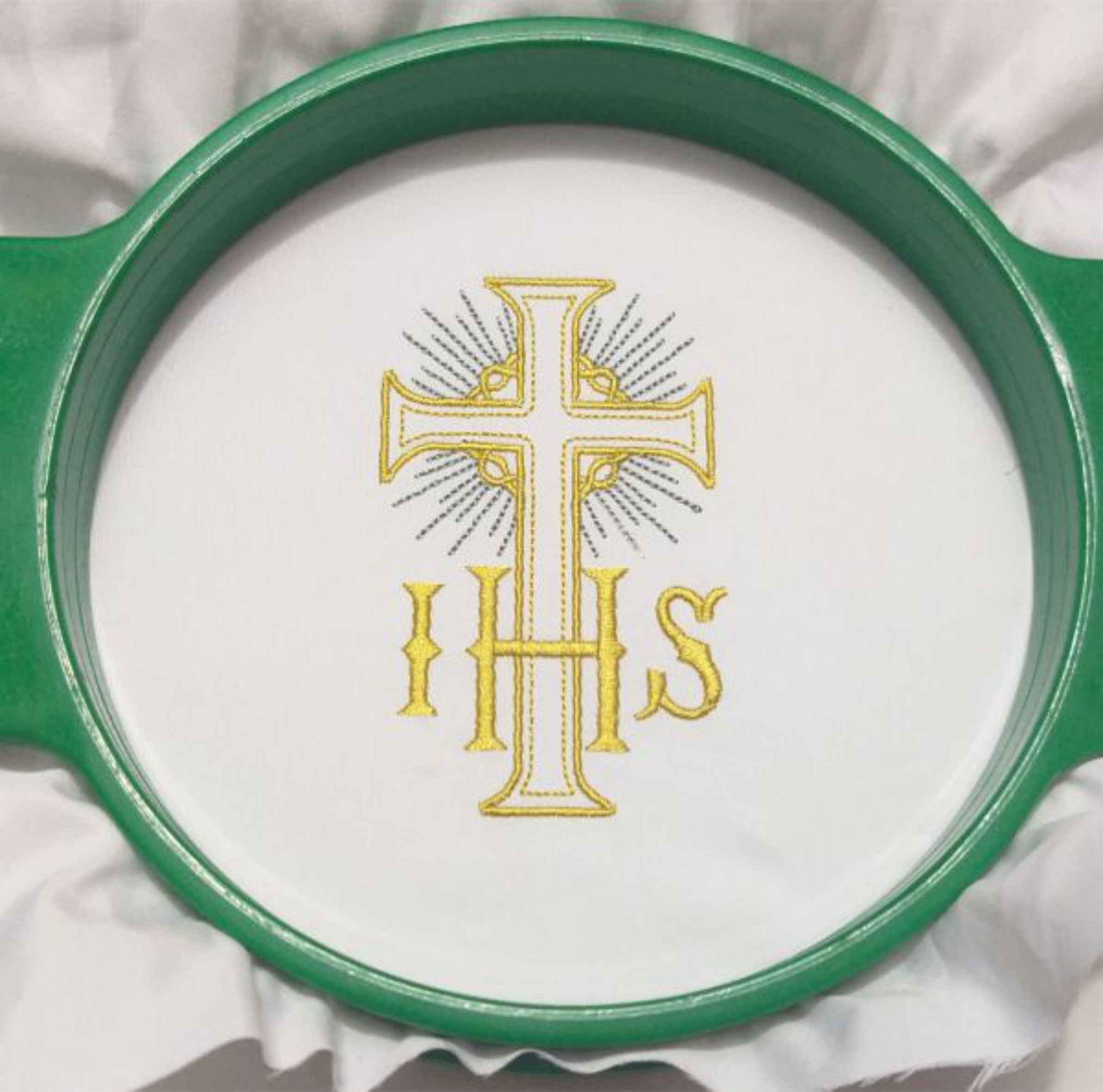 Cruz IHS - Diseño de bordado