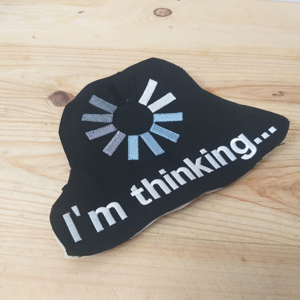 Im Thinking - DIGITAL Embroidery DESIGN