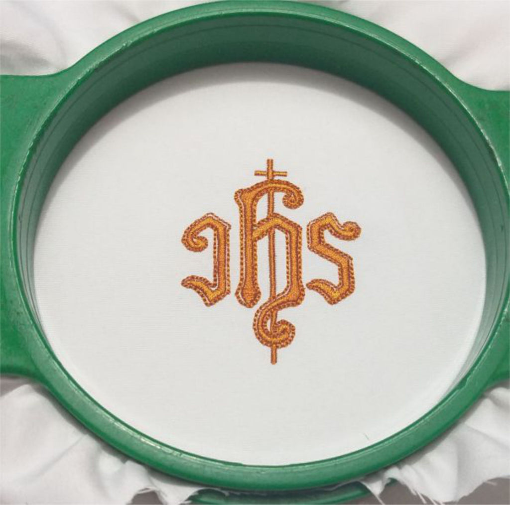 JHS Religioso IHS - Diseño de Bordado