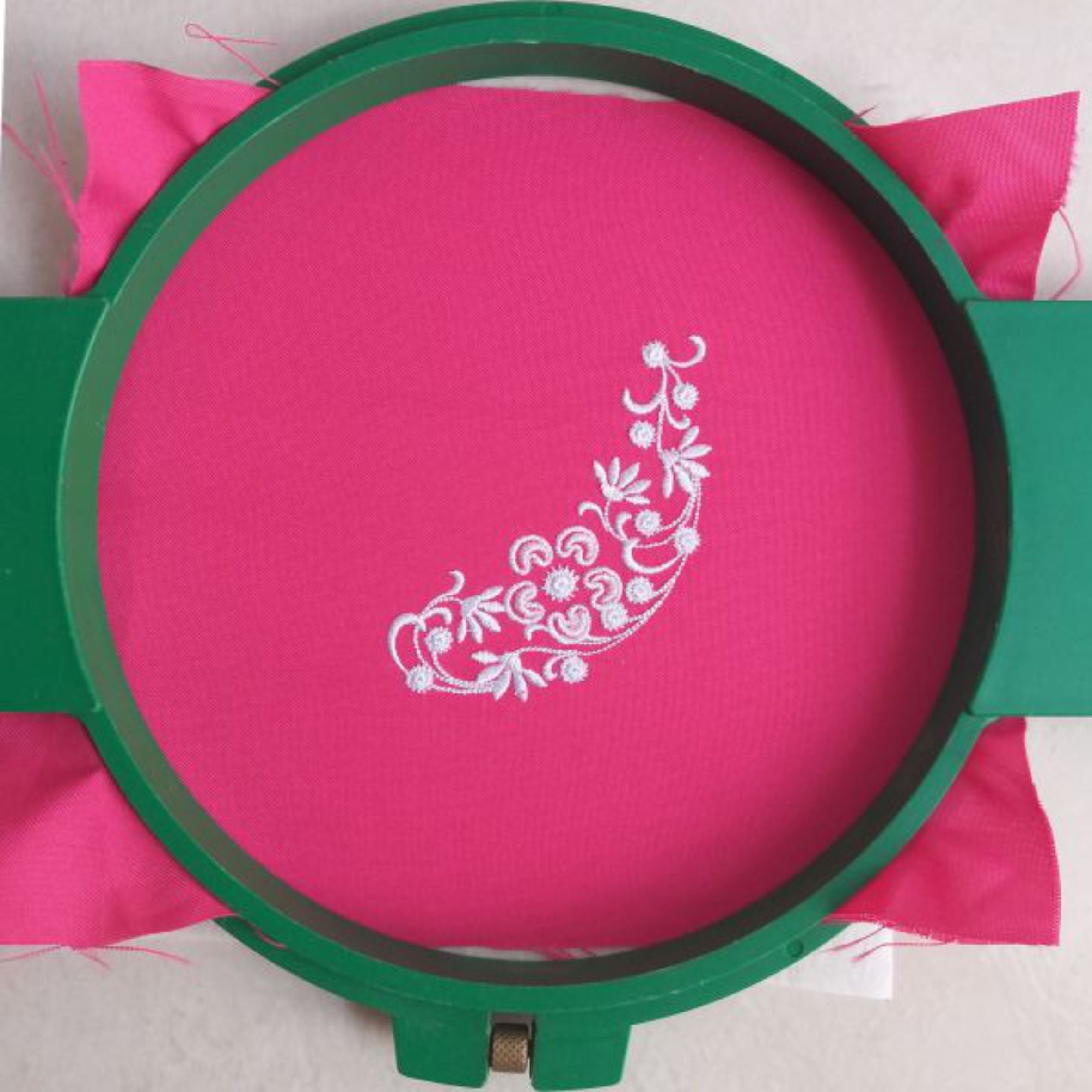 Jazmin Decorative Flower - Machine Embroidery Design