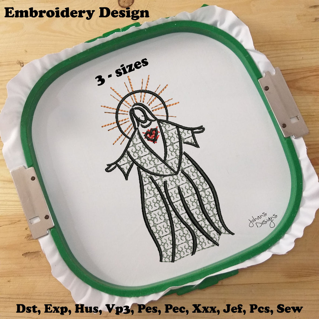 Jesús - Jesucristo - Diseño de bordado