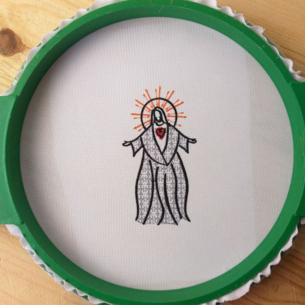 Jesús - Jesucristo - Diseño de bordado