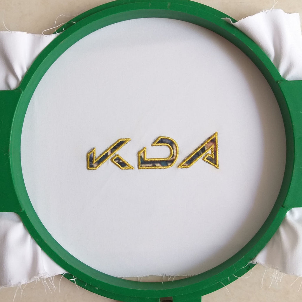 KDA Applique - Machine Embroidery Design
