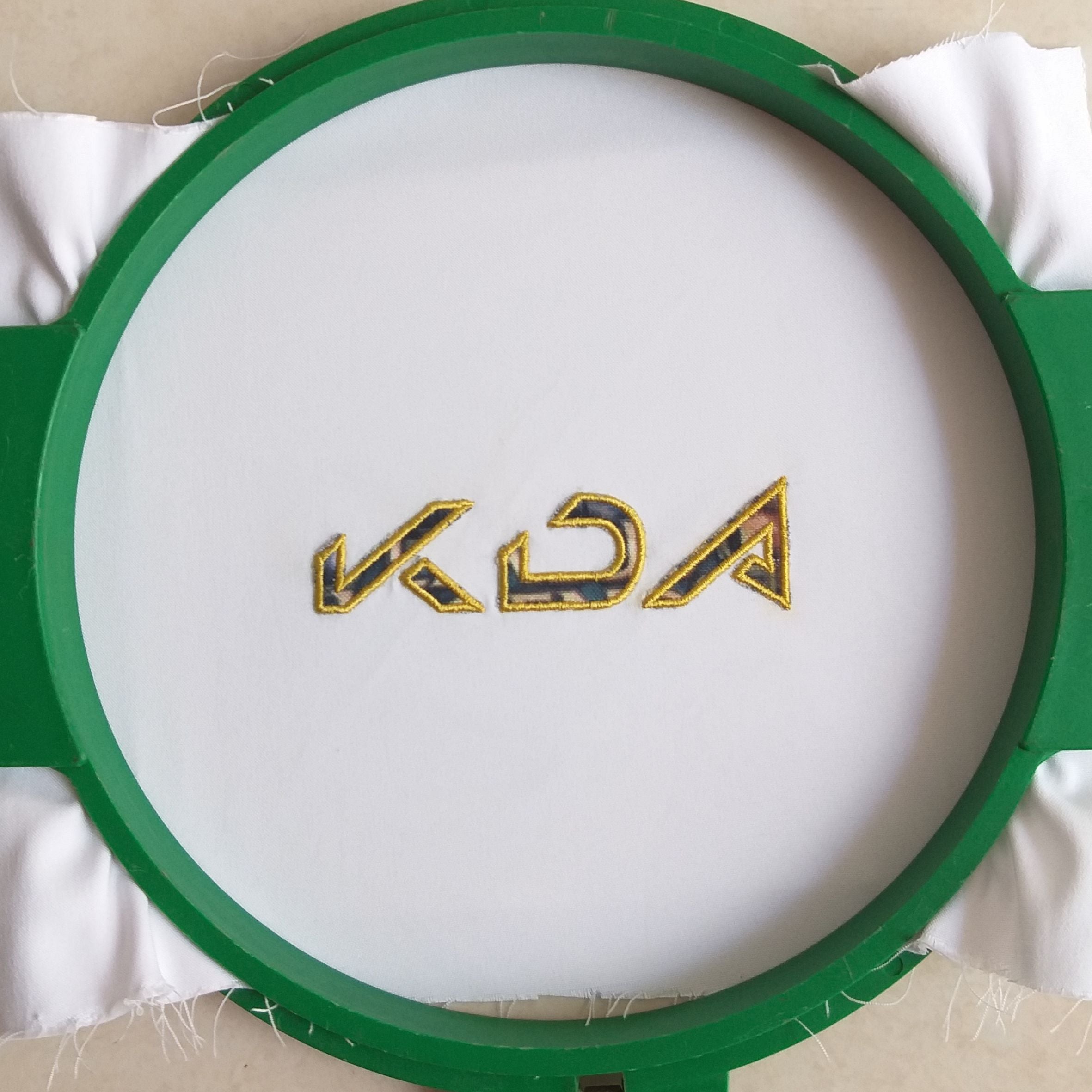 KDA Applique - Machine Embroidery Design