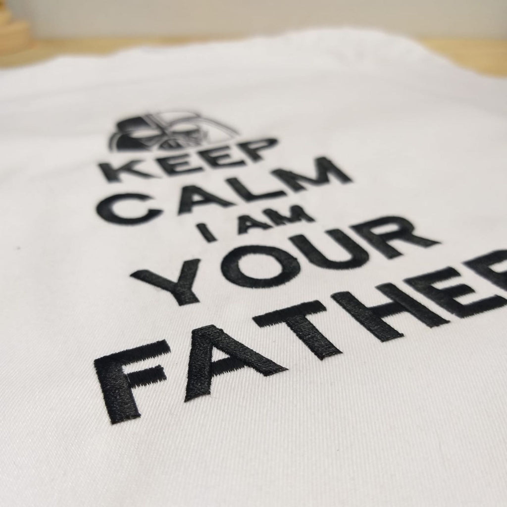Keep Calm - I am your Father - Machine Embroidery DESIGN