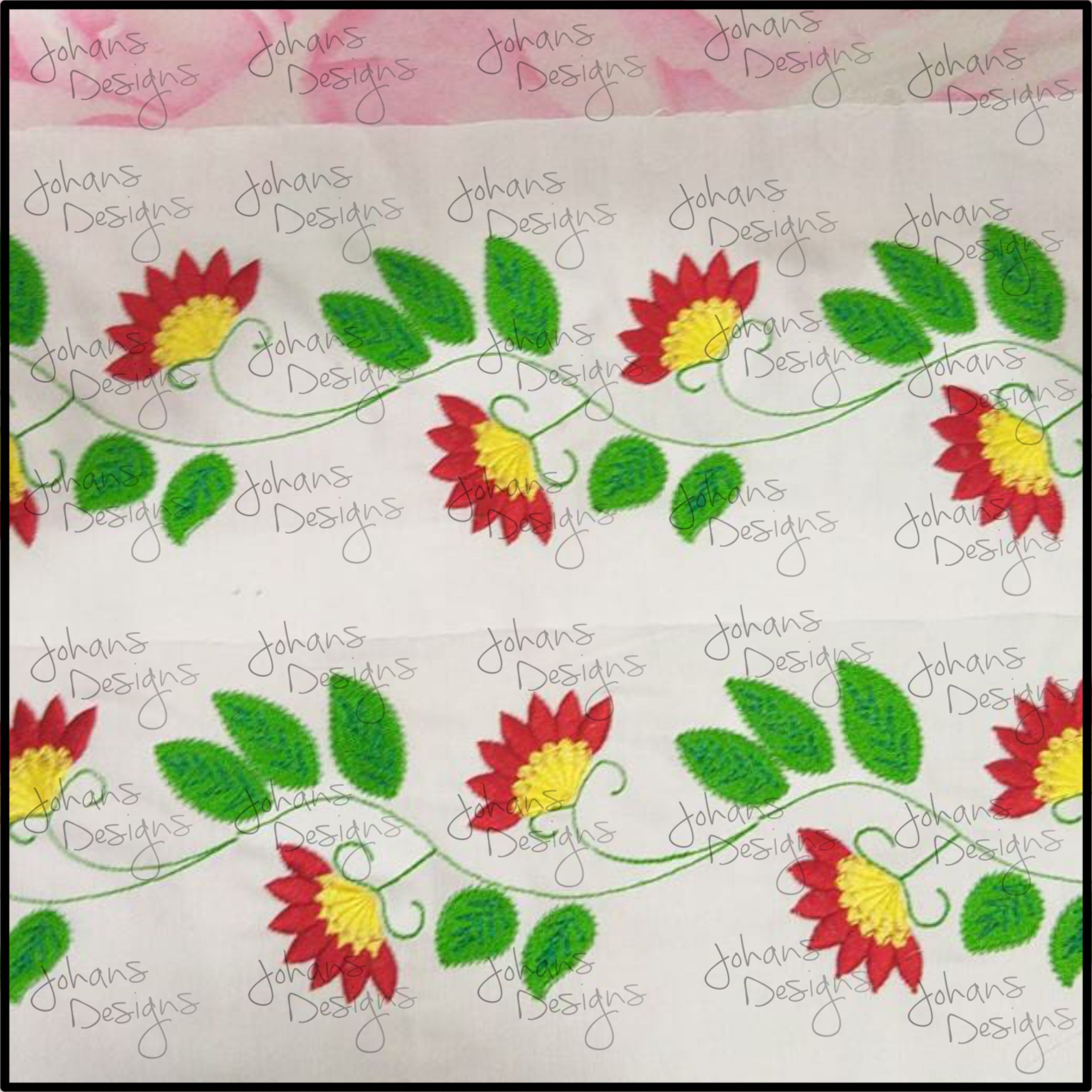 Lily Flower - Machine Embroidery Design