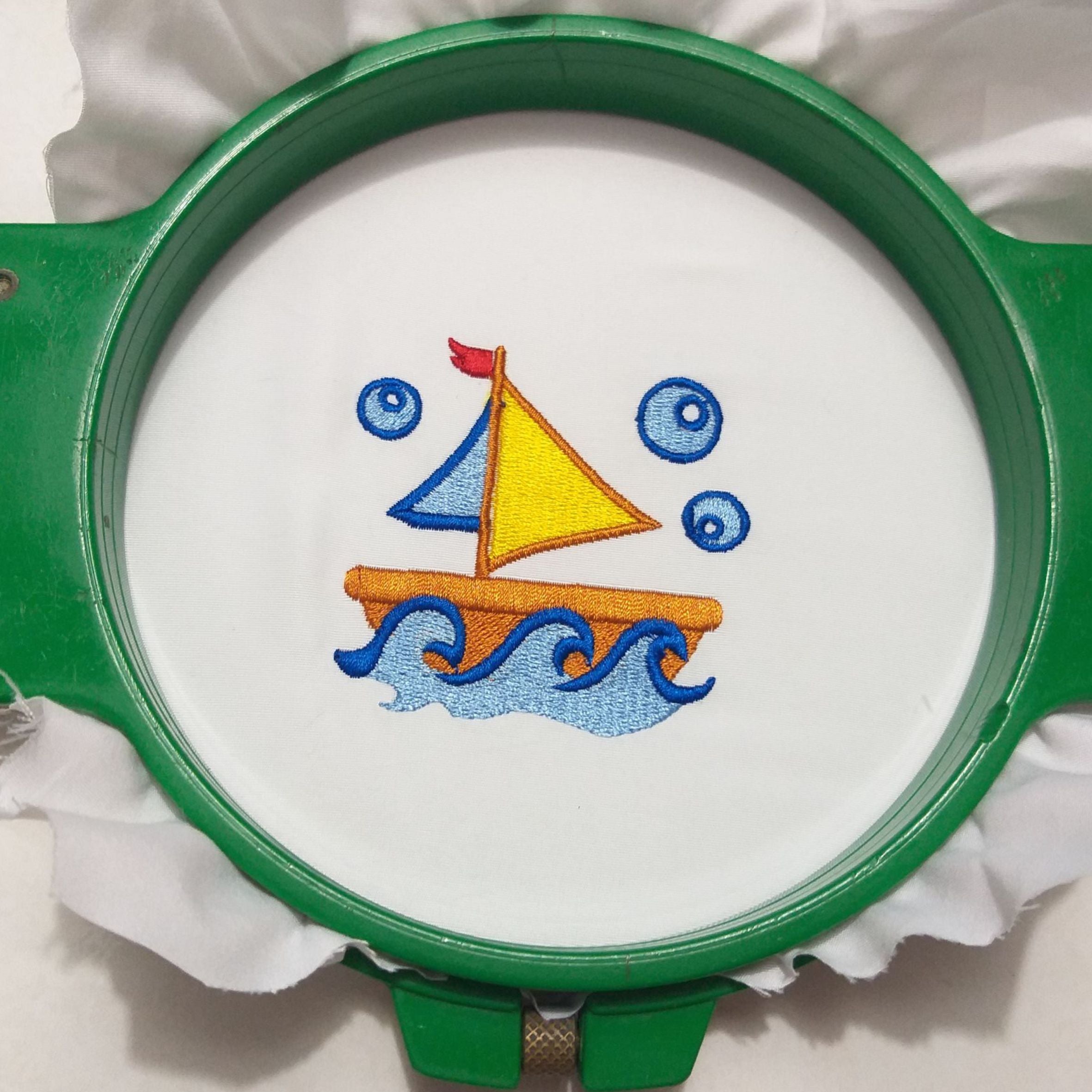 Little Boat - Machine Embroidery Design