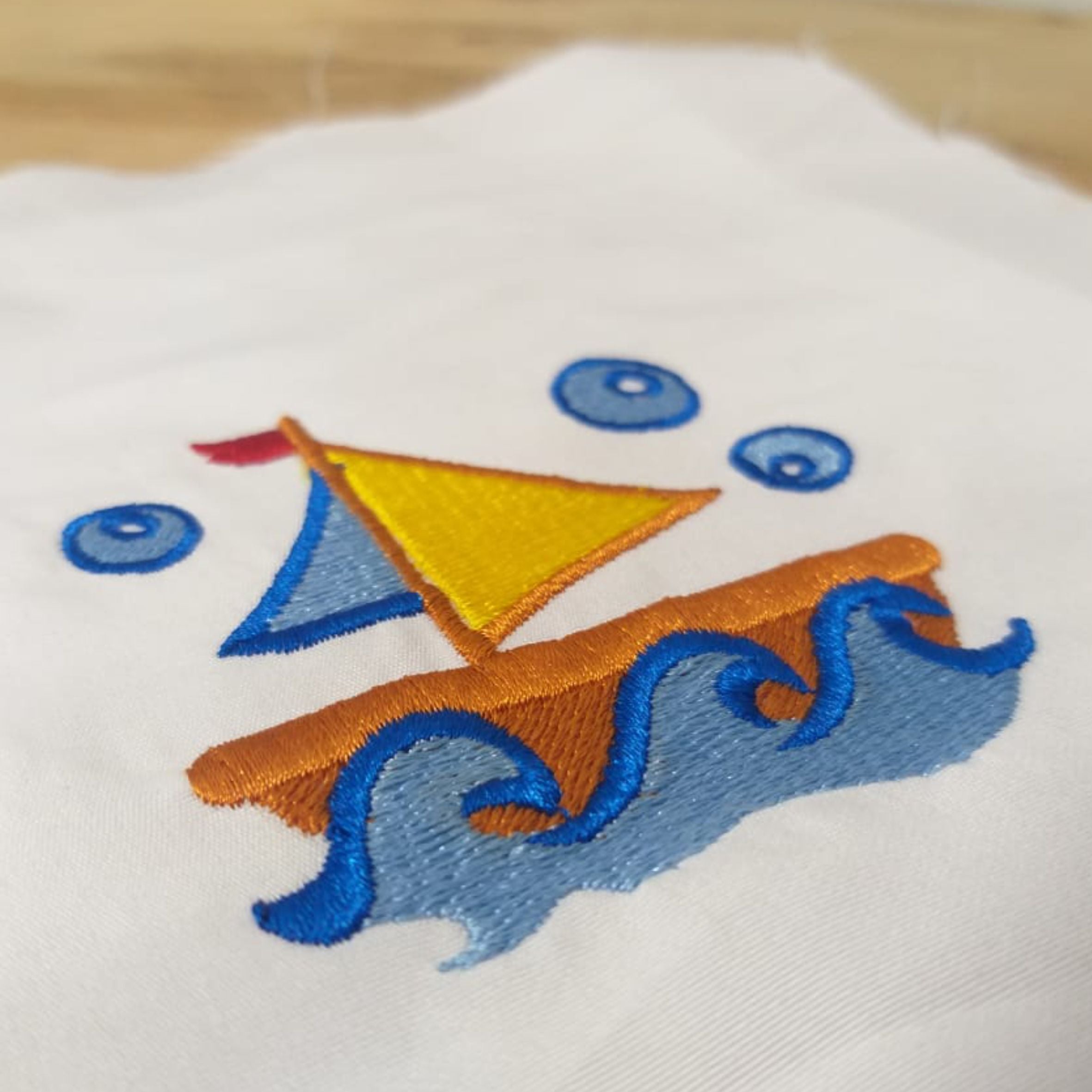 Little Boat - Machine Embroidery Design