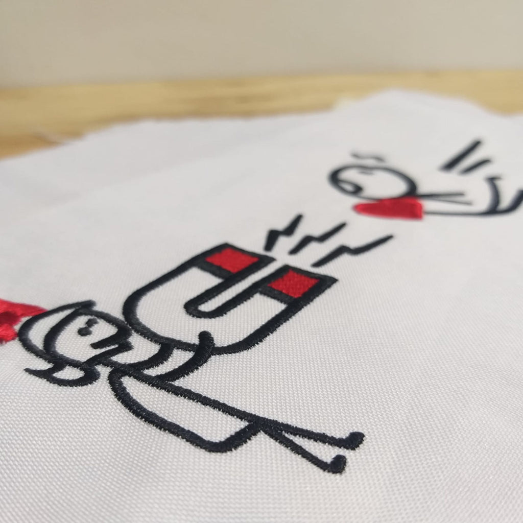 Magnetic Couple - Embroidery Design
