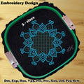 The Mandala - Machine Embroidery Design