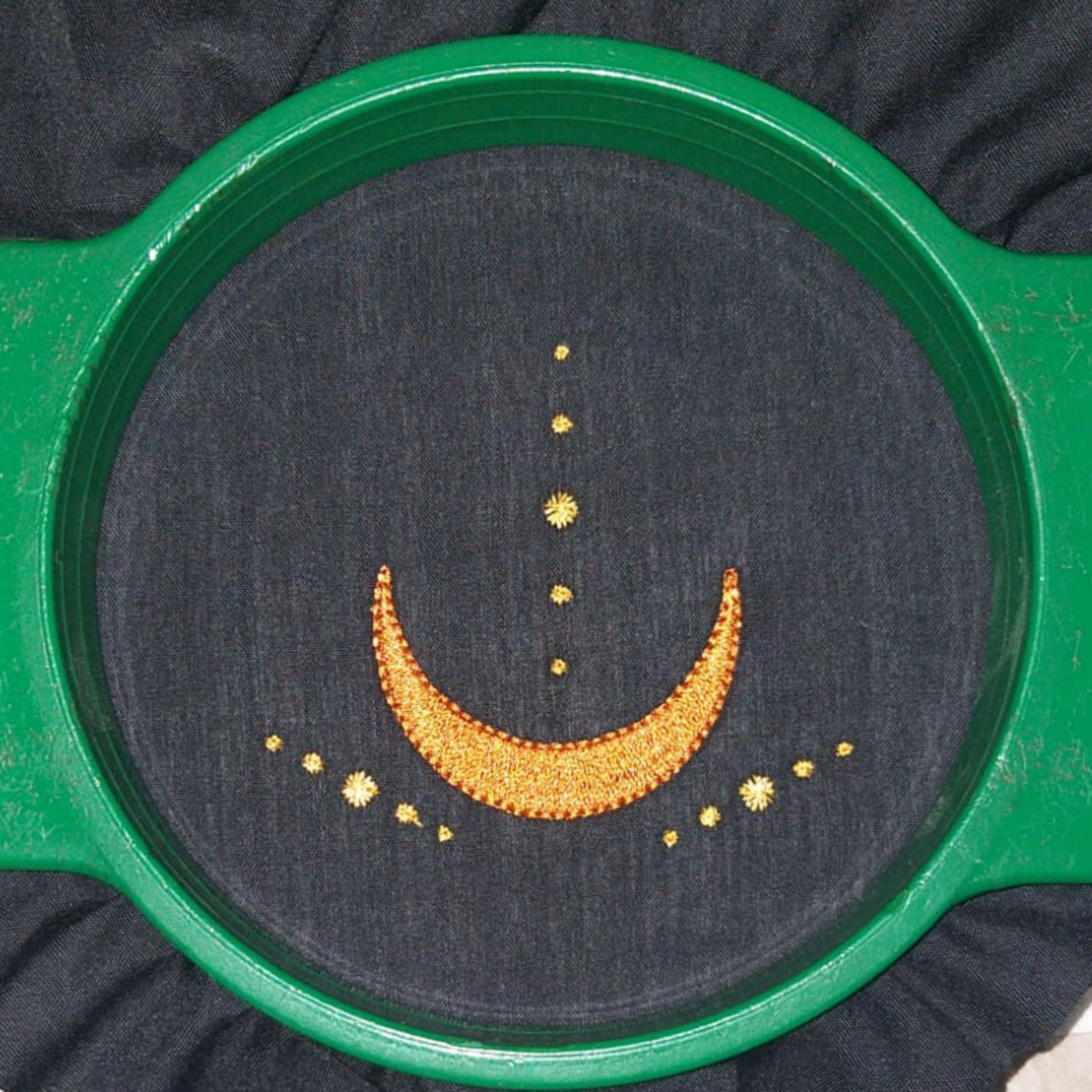 Moon and Stars Wicca - Embroidery Design