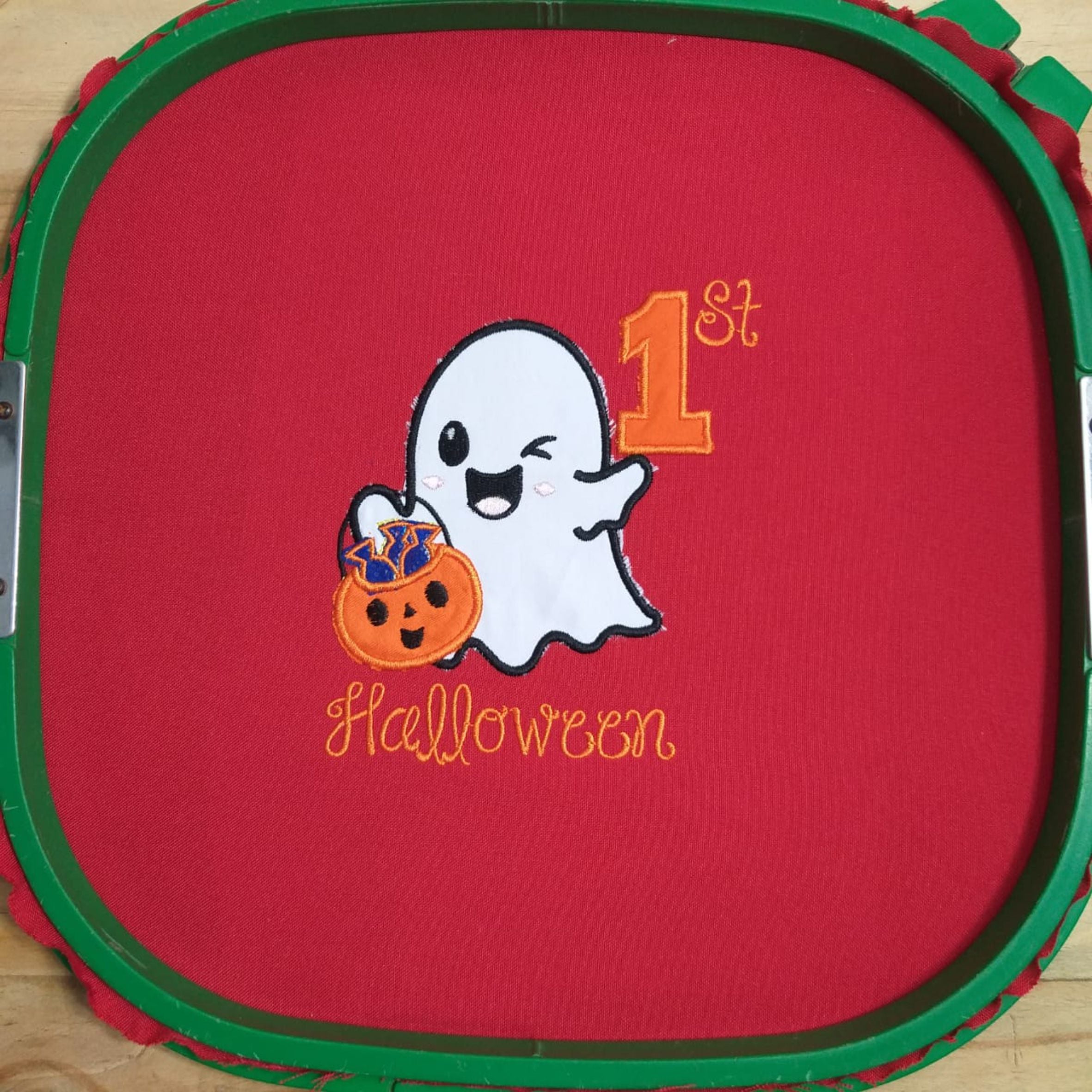 Applique My Cute First Halloween -  Embroidery Design