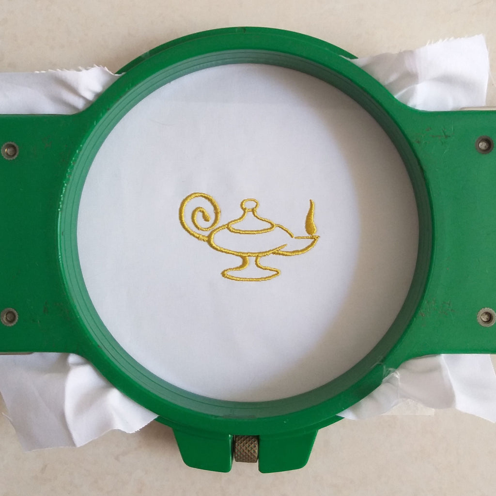 Lámpara de aceite de enfermera - Diseño de bordado
