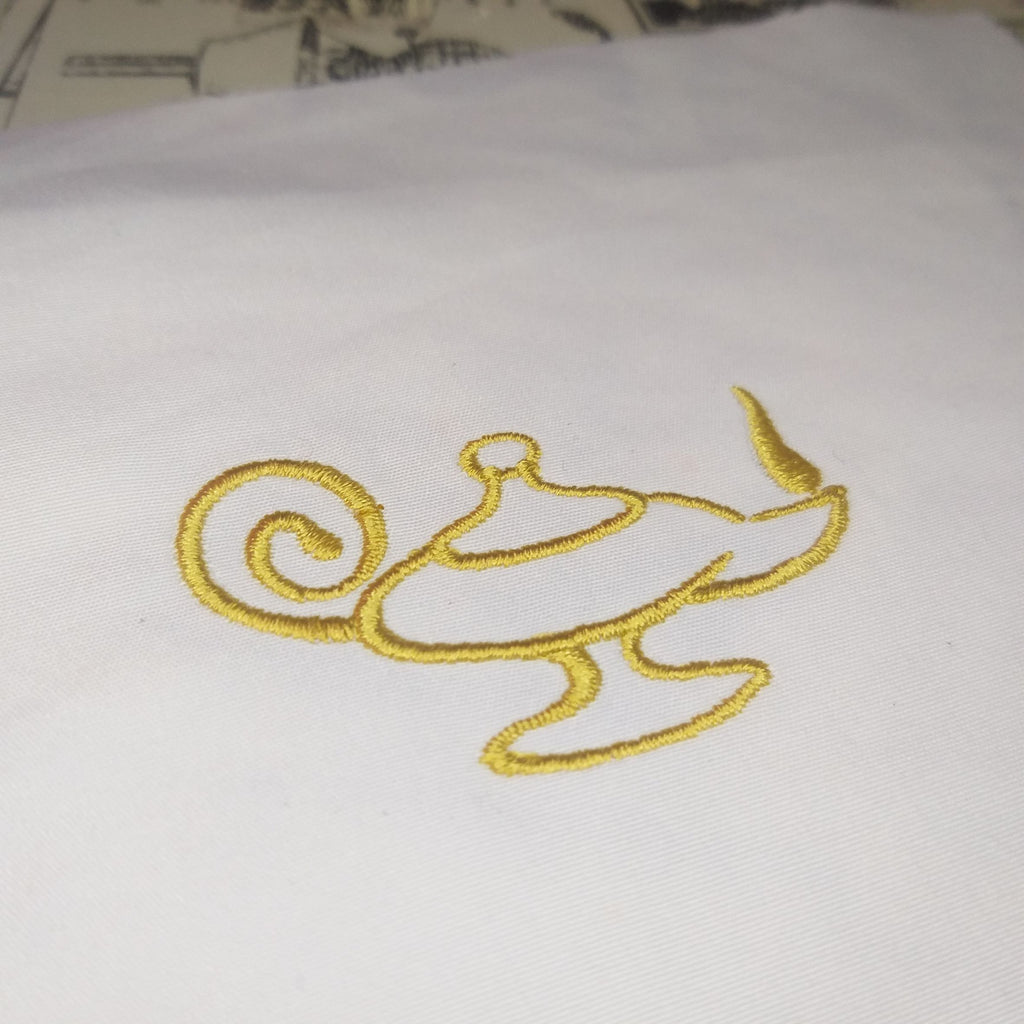 Lámpara de aceite de enfermera - Diseño de bordado