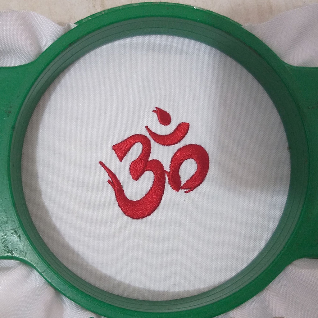Om Symbol - Ohm Aum - Yoga Symbol Machine Embroidery Design